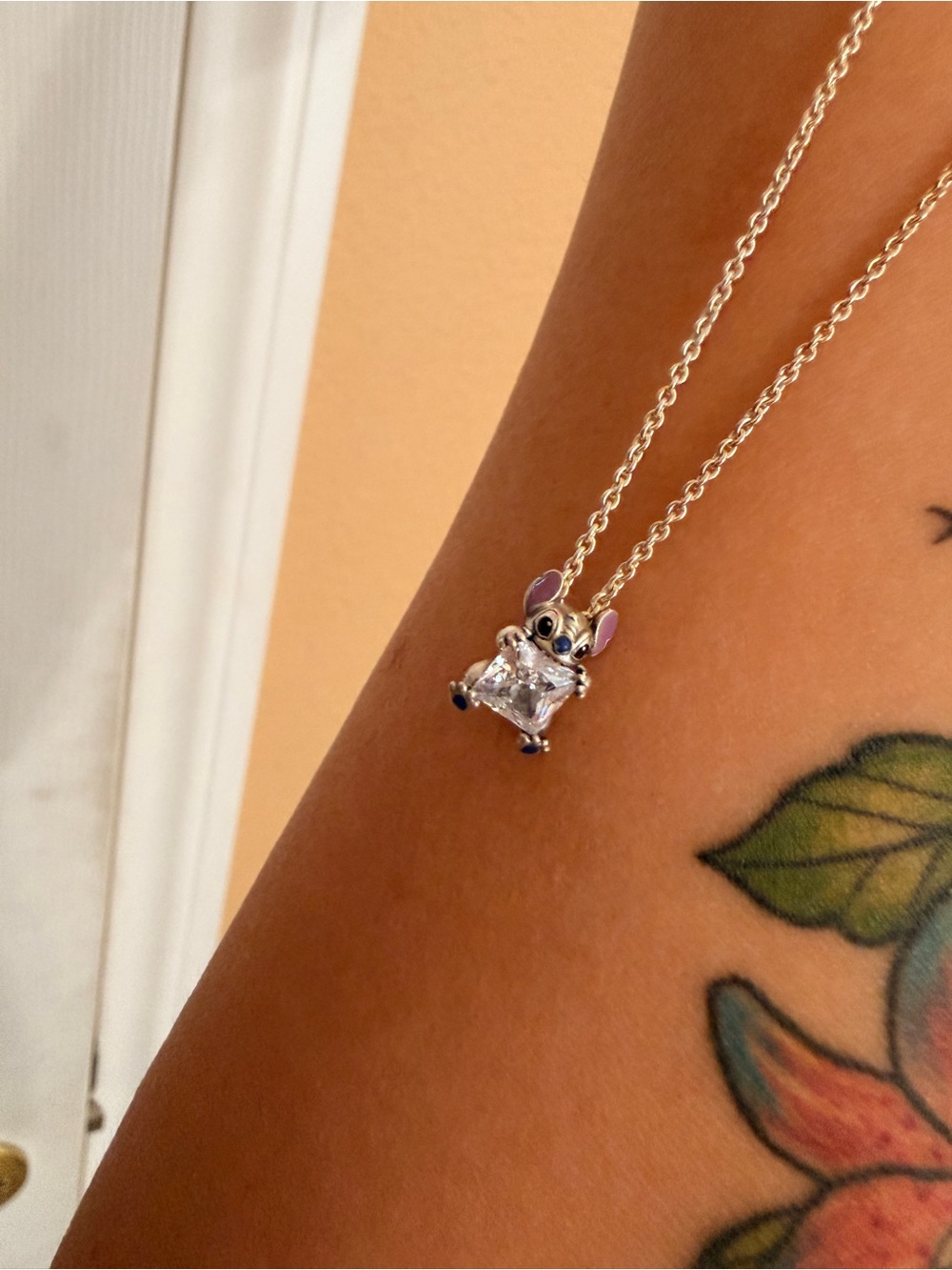 Pandora Sterling Silver Stitch Pendant